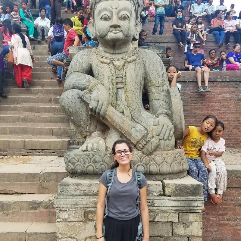 Barbara L in Nepal Barbara L in Nepal